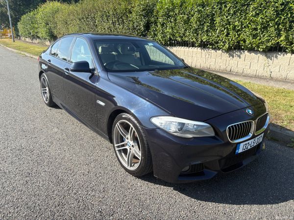 BMW 5-Series Saloon, Diesel, 2013, Black
