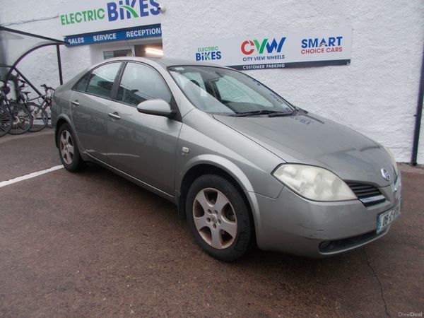 Nissan Primera Saloon, Petrol, 2005, Grey