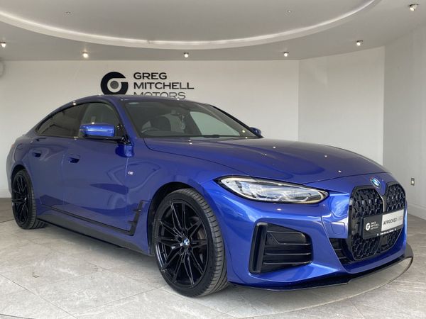 BMW 4-Series Coupe, Diesel Hybrid, 2023, Blue