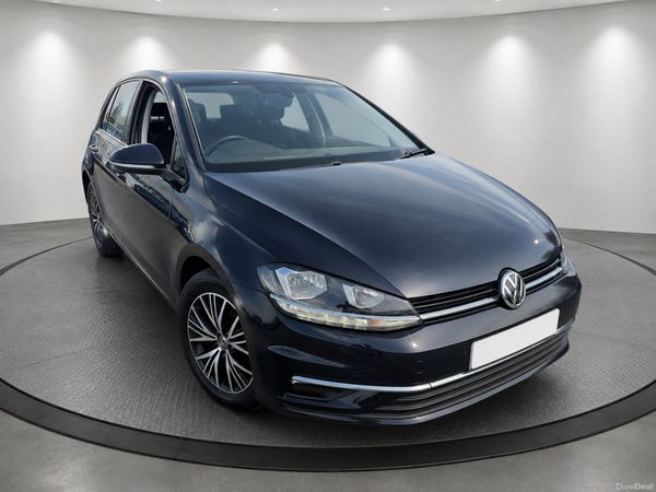 Volkswagen Golf Hatchback, Diesel, 2017, Black