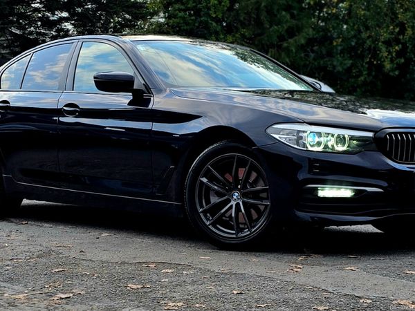 BMW 5-Series Saloon, Diesel, 2020, Blue