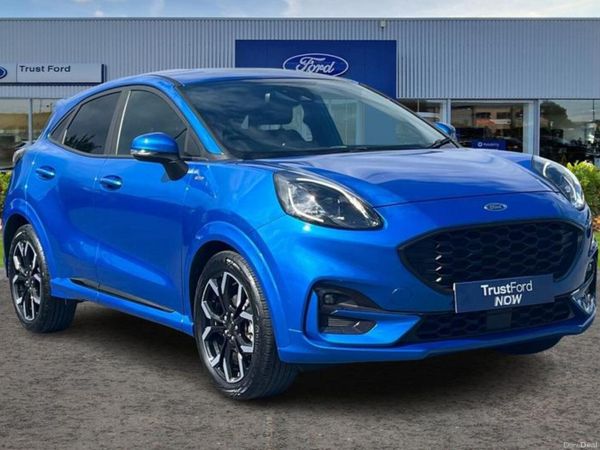 Ford Puma SUV, Petrol Hybrid, 2023, Blue