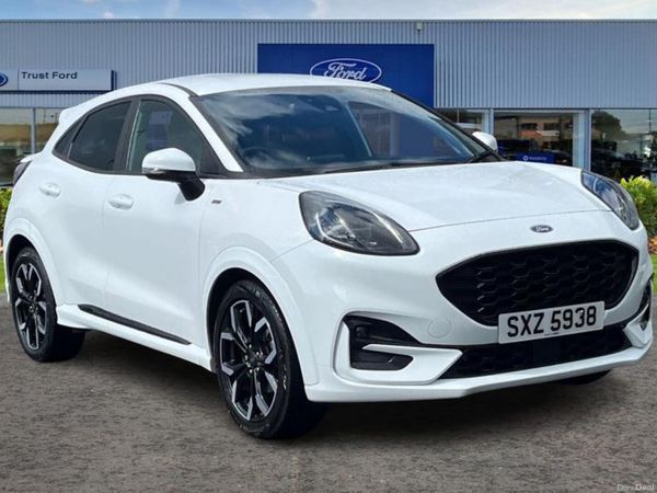 Ford Puma SUV, Petrol Hybrid, 2023, White