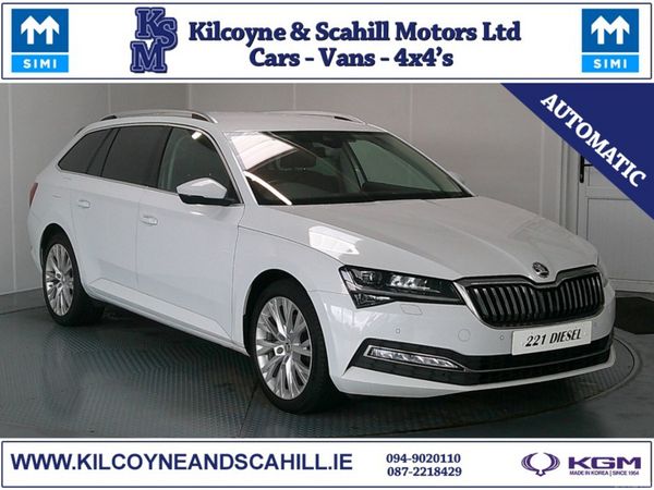 Skoda Superb Estate, Diesel, 2022, White