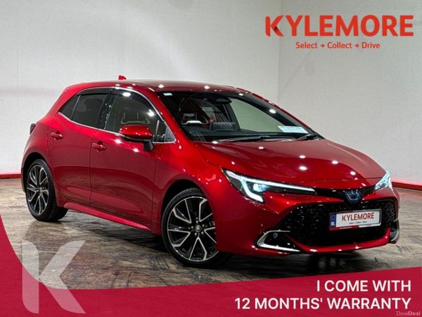 Toyota Corolla Hatchback, Petrol Hybrid, 2025, Red