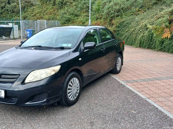 Toyota Corolla Saloon, Petrol, 2007, Black