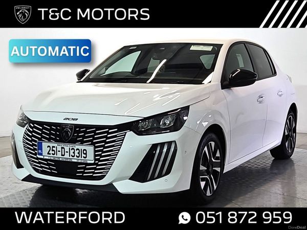 Peugeot 208 Hatchback, Petrol Hybrid, 2025, White