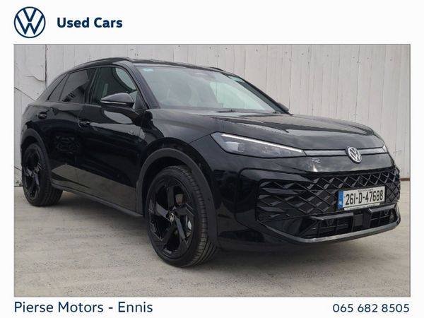 Volkswagen T-Roc SUV, Petrol, 2026, Black