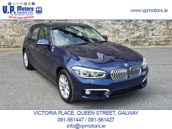 BMW 1-Series Hatchback, Diesel, 2018, Blue