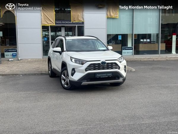 Toyota RAV4 SUV, Petrol Hybrid, 2022, White