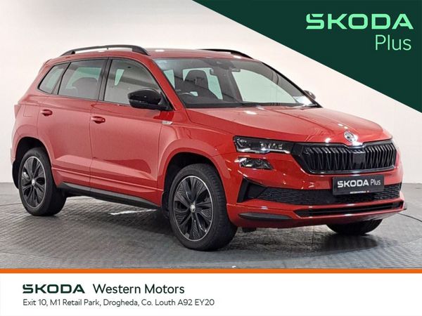 Skoda Karoq Estate, Diesel, 2023, Red