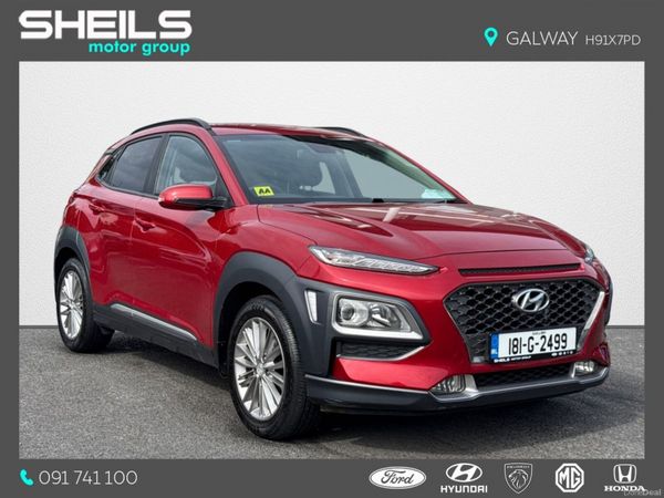 Hyundai KONA MPV, Petrol, 2018, Red