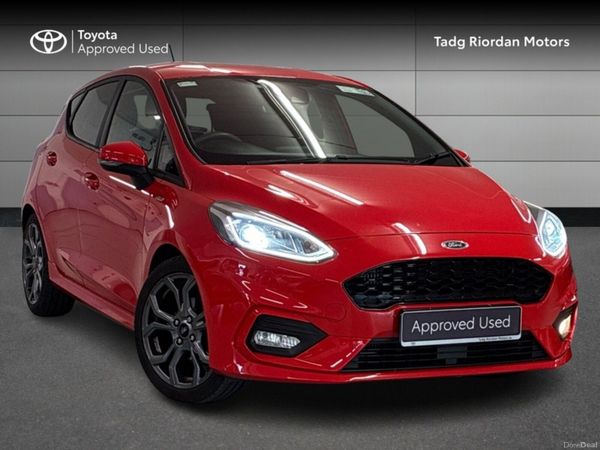 Ford Fiesta Hatchback, Petrol, 2021, Red