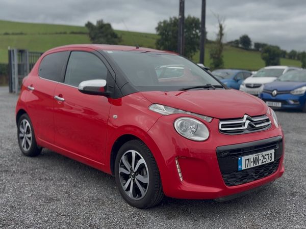 Citroen C1 Hatchback, Petrol, 2017, Red