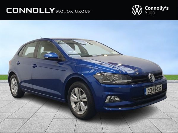 Volkswagen Polo Hatchback, Petrol, 2020, Blue