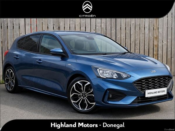 Ford Focus Hatchback, Diesel, 2020, Blue