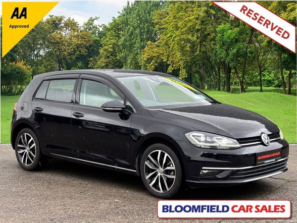 Volkswagen Golf Hatchback, Petrol, 2019, Black
