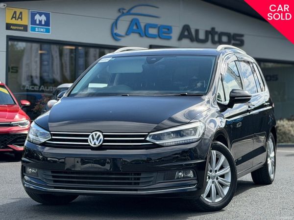 Volkswagen Touran MPV, Diesel, 2019, Black