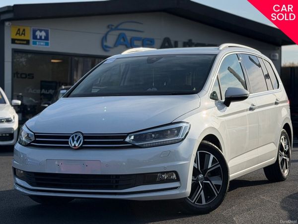 Volkswagen Touran MPV, Diesel, 2020, White