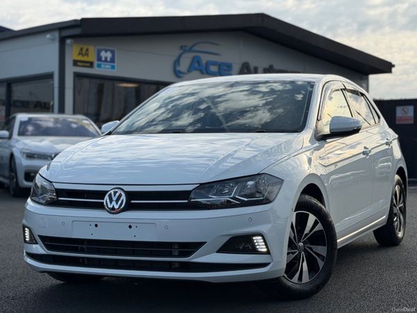 Volkswagen Polo Hatchback, Petrol, 2019, White