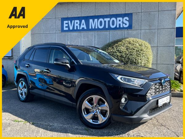 Toyota RAV4 SUV, Petrol Hybrid, 2021, Black