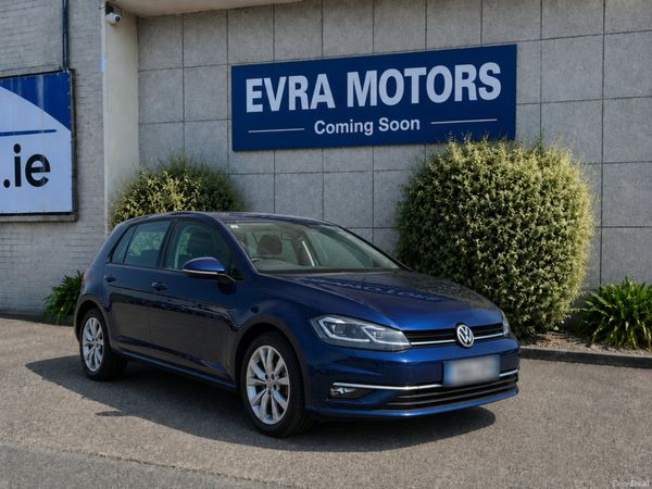 Volkswagen Golf Hatchback, Petrol, 2018, Blue