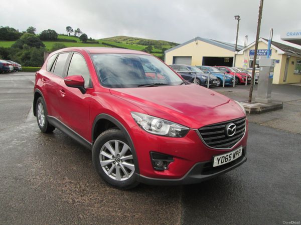 Mazda CX-5 SUV, Diesel, 2015, Red