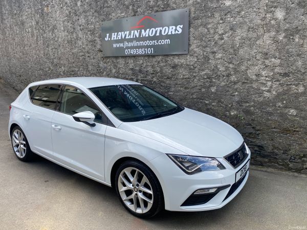 SEAT Leon Hatchback, Diesel, 2018, White
