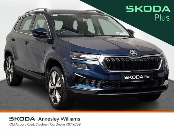 Skoda Karoq Estate, Petrol, 2023, Blue