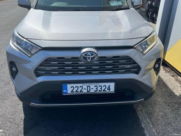Toyota RAV4 SUV, Petrol Hybrid, 2022, Grey