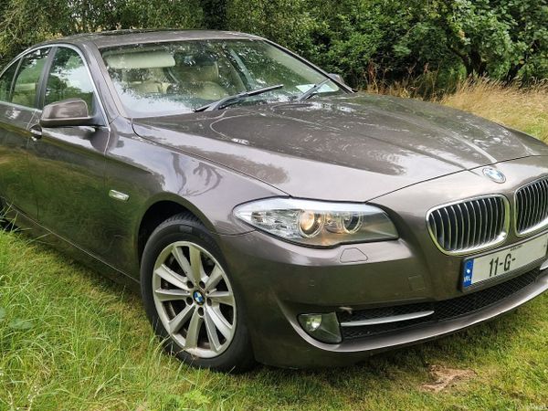 BMW 5-Series Saloon, Diesel, 2011, Brown