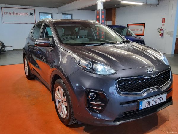 Kia Sportage SUV, Diesel, 2018, Grey