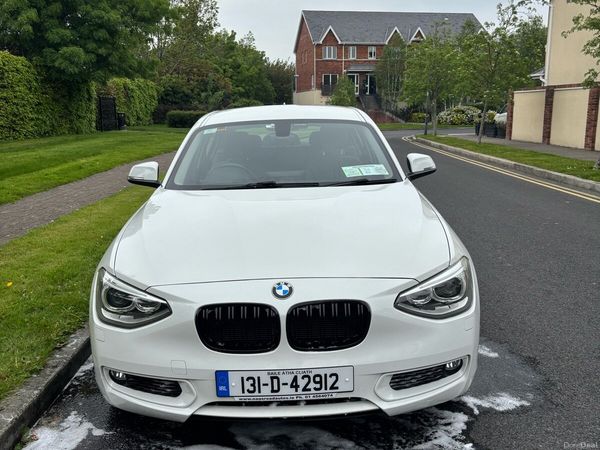 BMW 1-Series Hatchback, Petrol, 2013, White