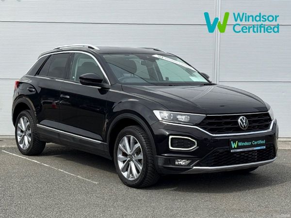 Volkswagen T-Roc SUV, Diesel, 2021, Black