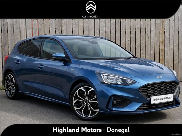 Ford Focus Hatchback, Diesel, 2020, Blue