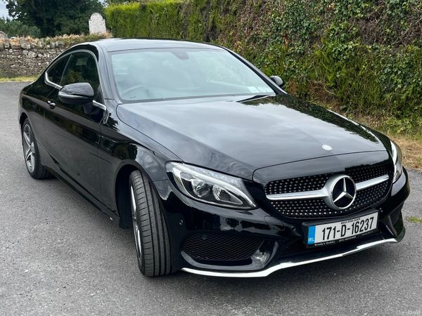 Mercedes-Benz C-Class Coupe, Diesel, 2017, Black