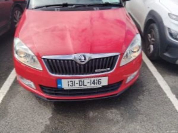 Skoda Roomster MPV, Diesel, 2013, Red