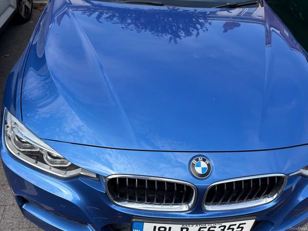 BMW 3-Series Saloon, Petrol Plug-in Hybrid, 2018, Blue