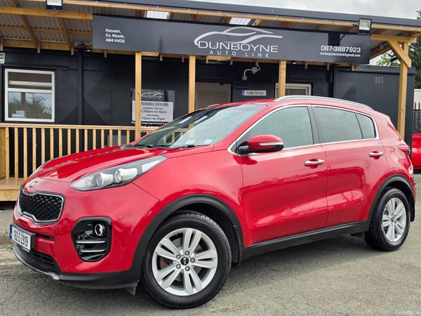 Kia Sportage SUV, Diesel, 2018, Red
