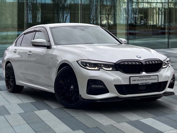 BMW 3-Series Saloon, Petrol Plug-in Hybrid, 2021, White