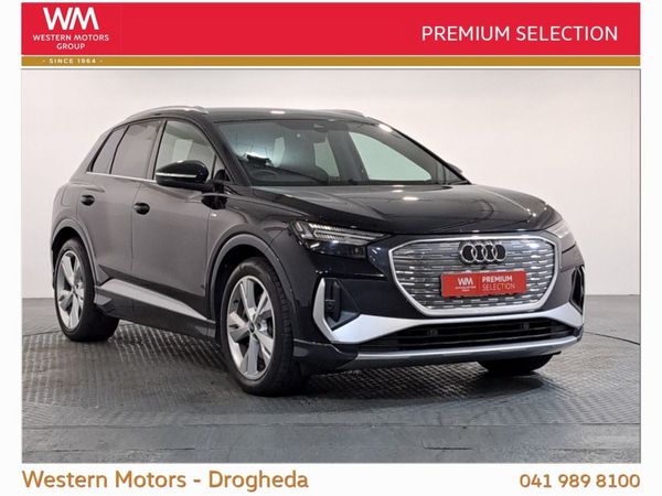 Audi Q4 e-tron SUV, Electric, 2025, Black
