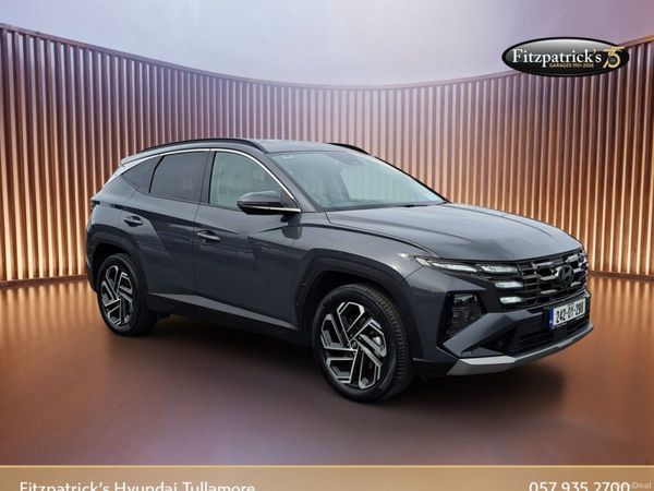 Hyundai Tucson SUV, Petrol Hybrid, 2024, Grey