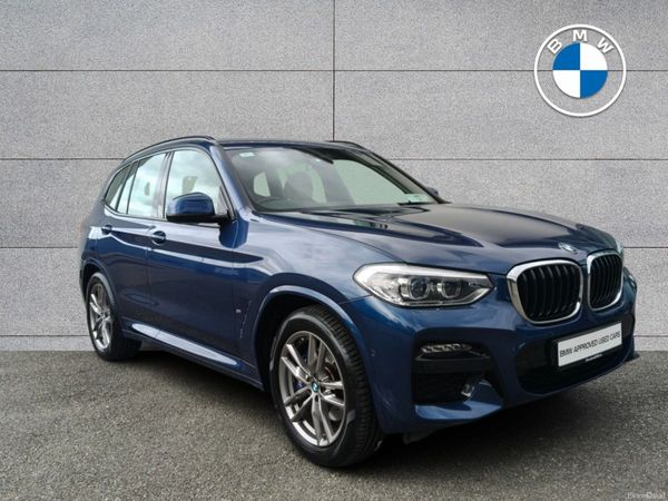 BMW X3 SUV, Petrol Plug-in Hybrid, 2021, Blue