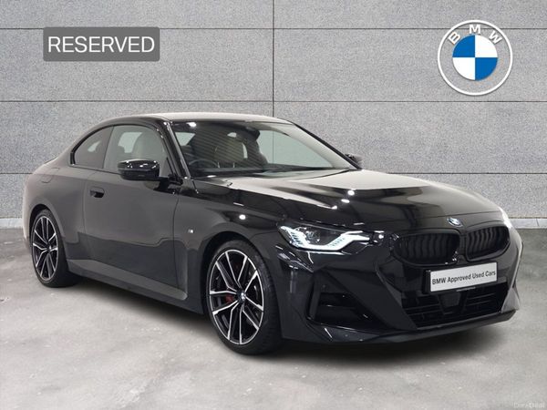 BMW 2-Series Coupe, Petrol, 2023, Black