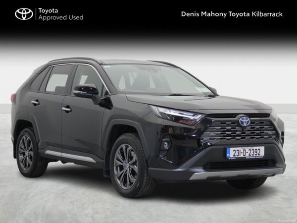 Toyota RAV4 SUV, Petrol Hybrid, 2023, Black