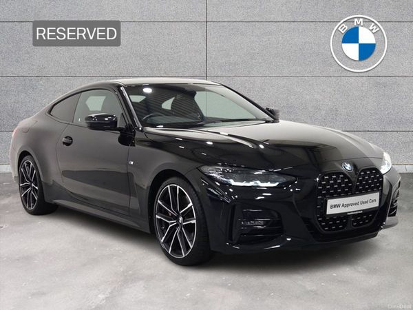 BMW 4-Series Coupe, Petrol, 2023, Black