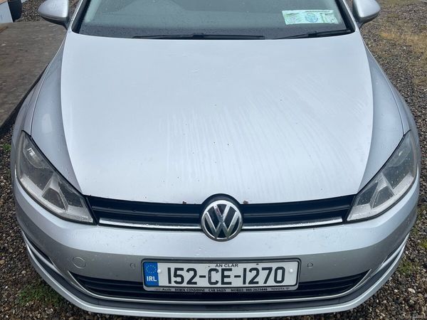 Volkswagen Golf Hatchback, Diesel, 2015, Silver