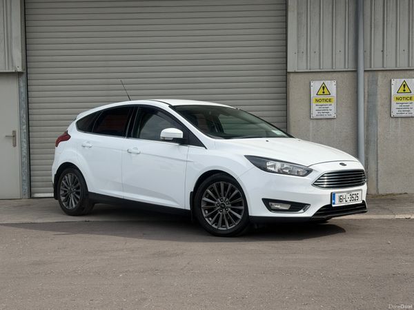 Ford Focus Hatchback, Diesel, 2016, White