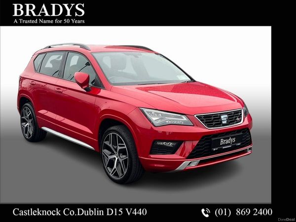 SEAT Ateca SUV, Petrol, 2020, Red