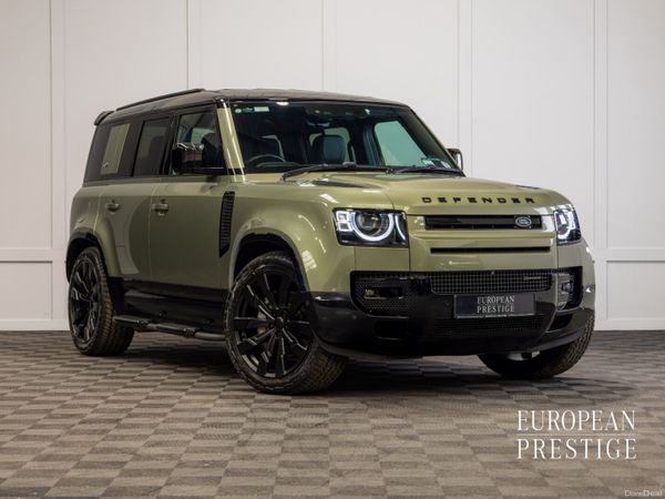 Land Rover Defender SUV, Petrol Plug-in Hybrid, 2022, Green
